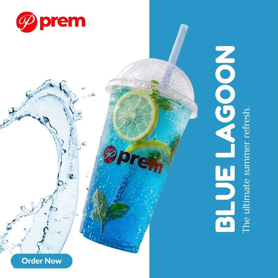 Blue Lagoon drink